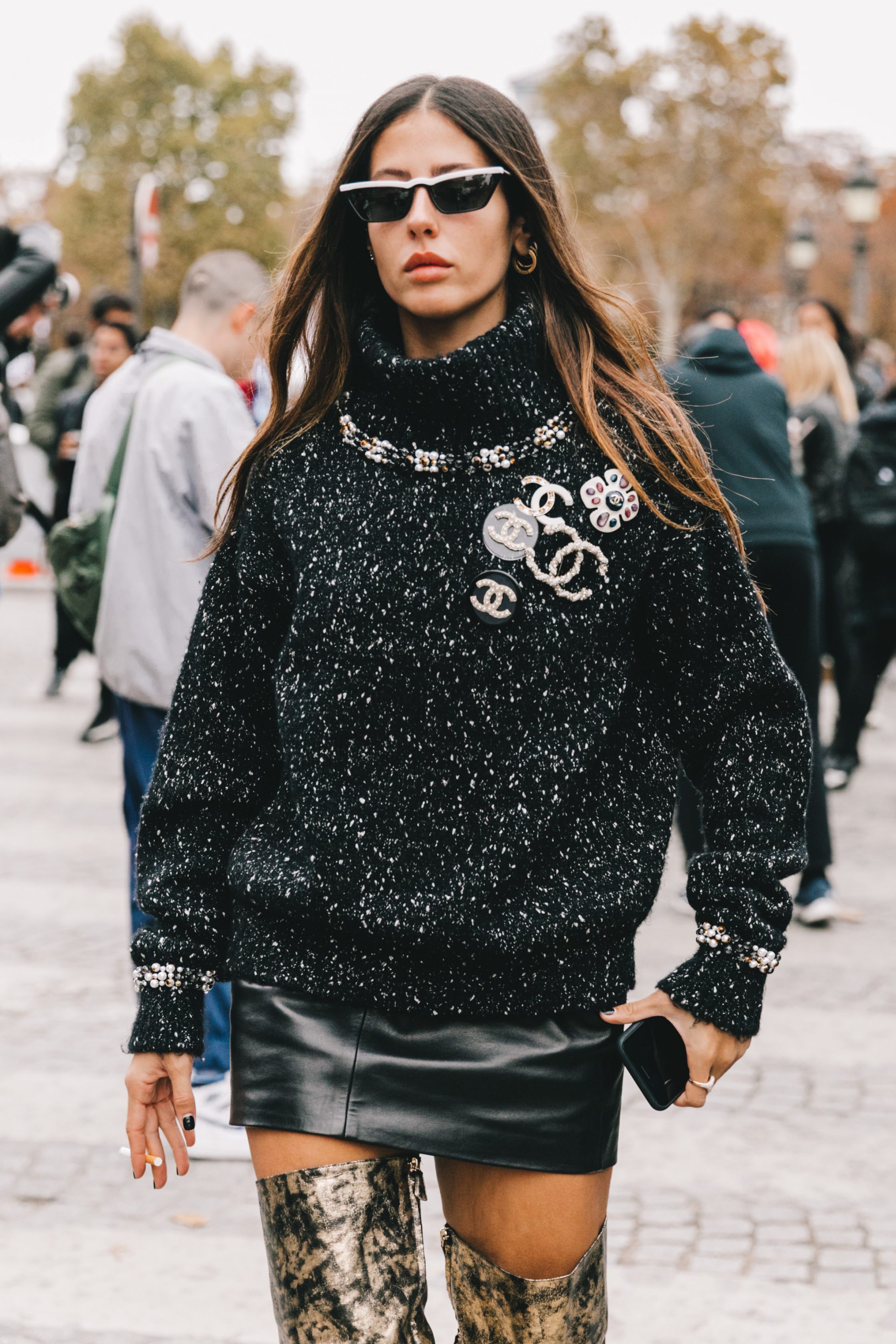 Street Style at Paris Fashion Week 19 by Collage Vintage