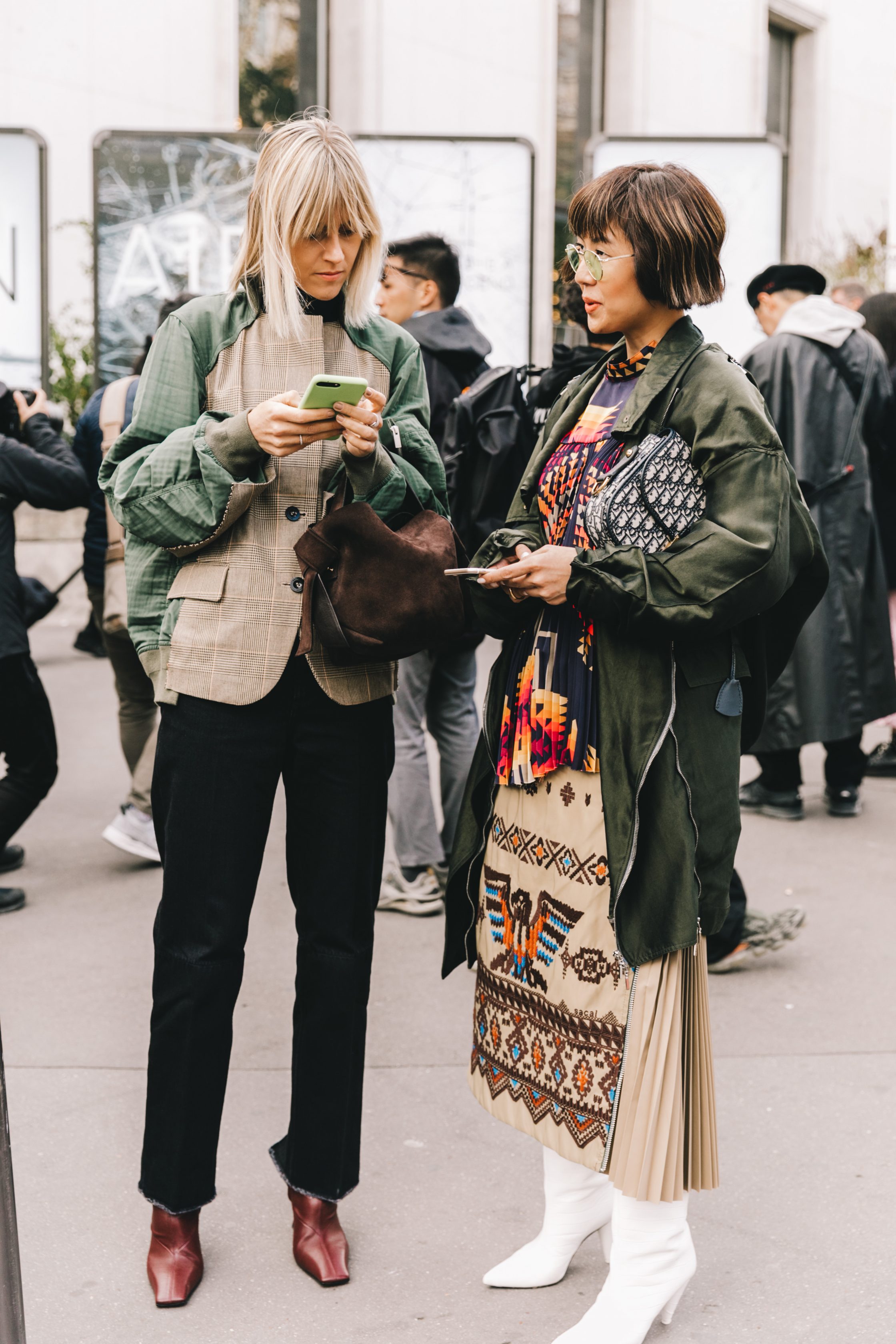 Street Style at Paris Fashion Week 19 by Collage Vintage