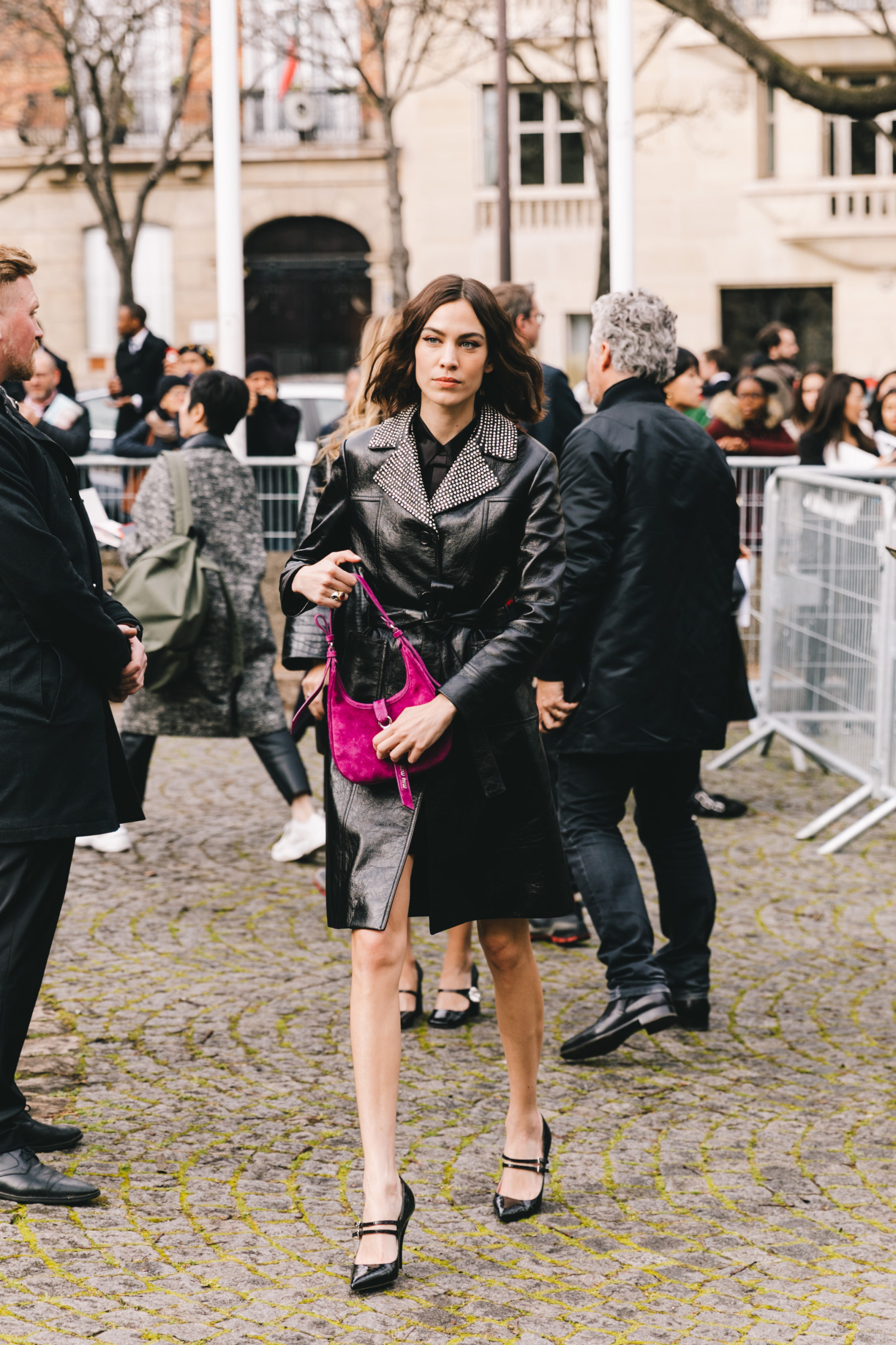 Miu Miu Street Style Paris Fashion Week Fall Winter by Collage Vintage