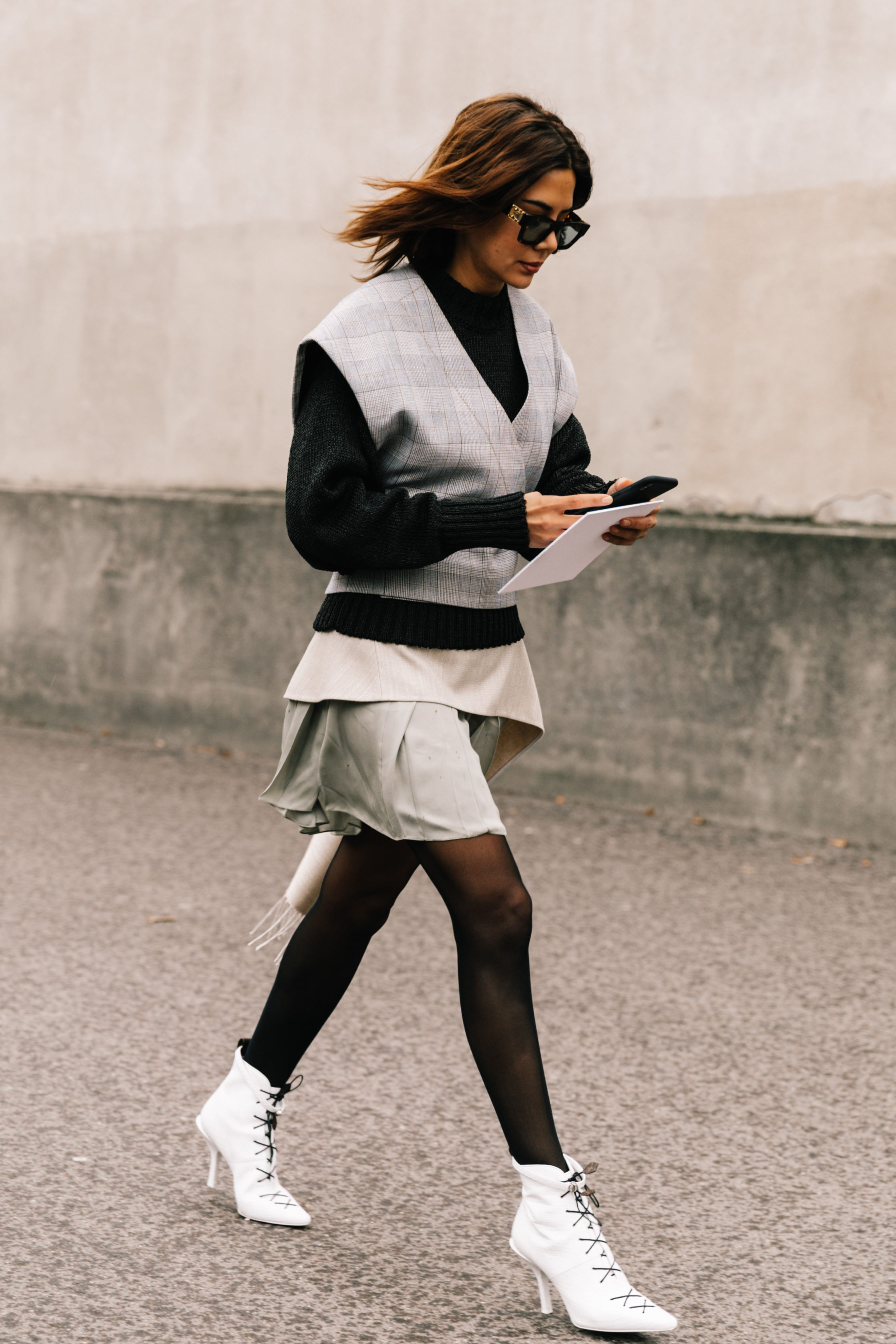 Street Style Paris Fashion Week Fall Winter by Collage Vintage