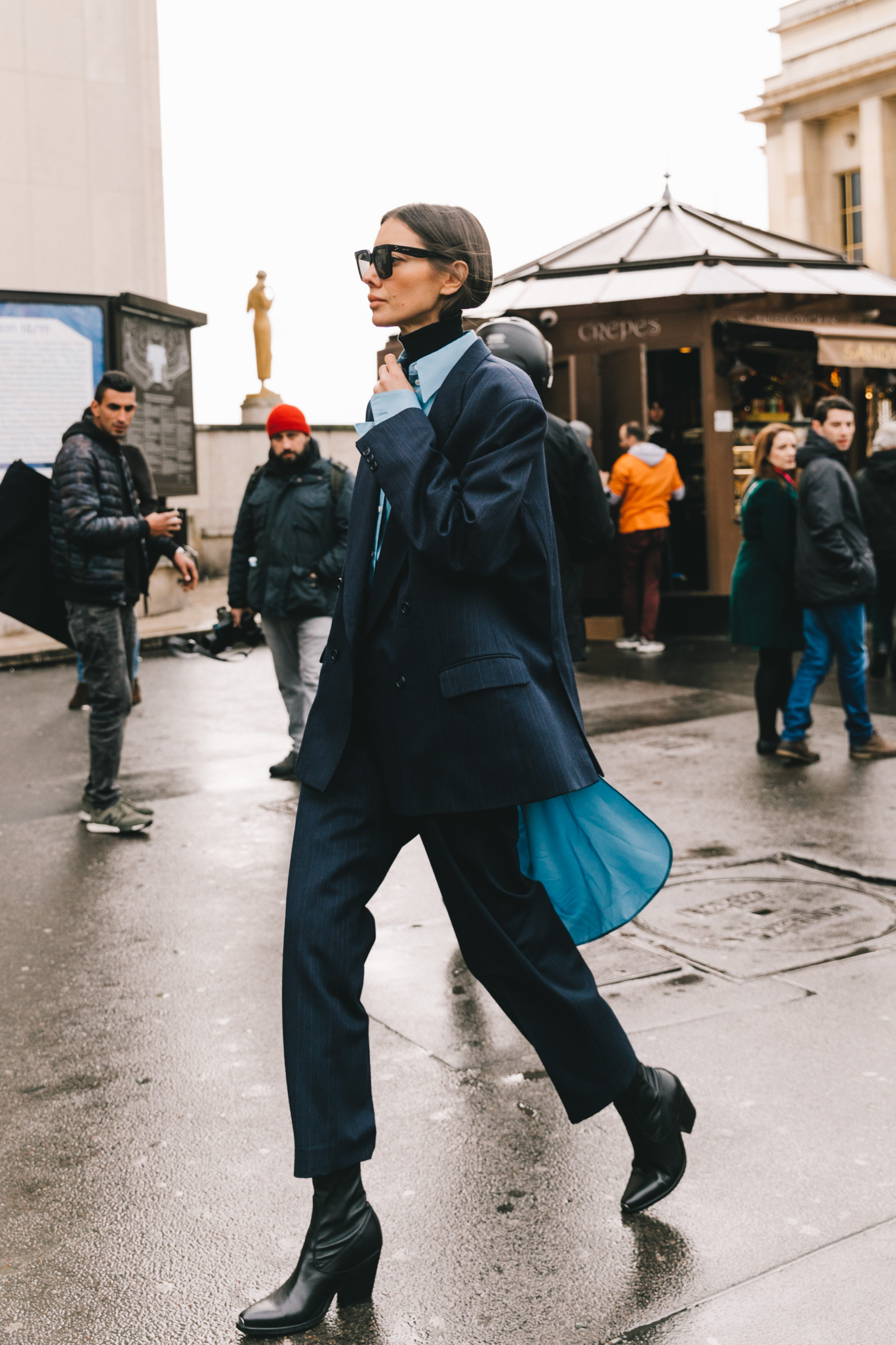 Street Style Paris Fashion Week Fall Winter by Collage Vintage