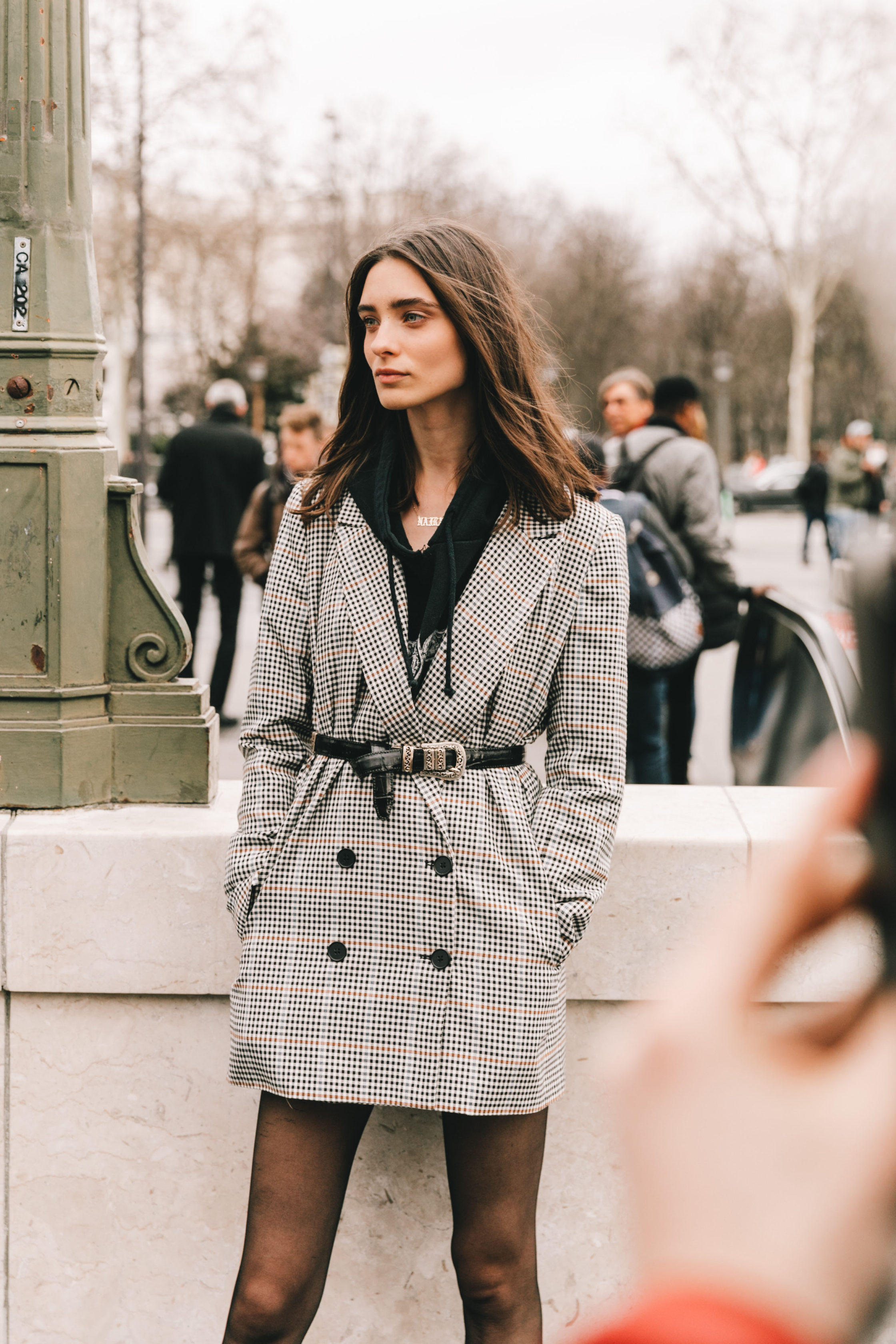 Chanel Street Style Paris Fashion Week Fall Winter by Collage Vintage