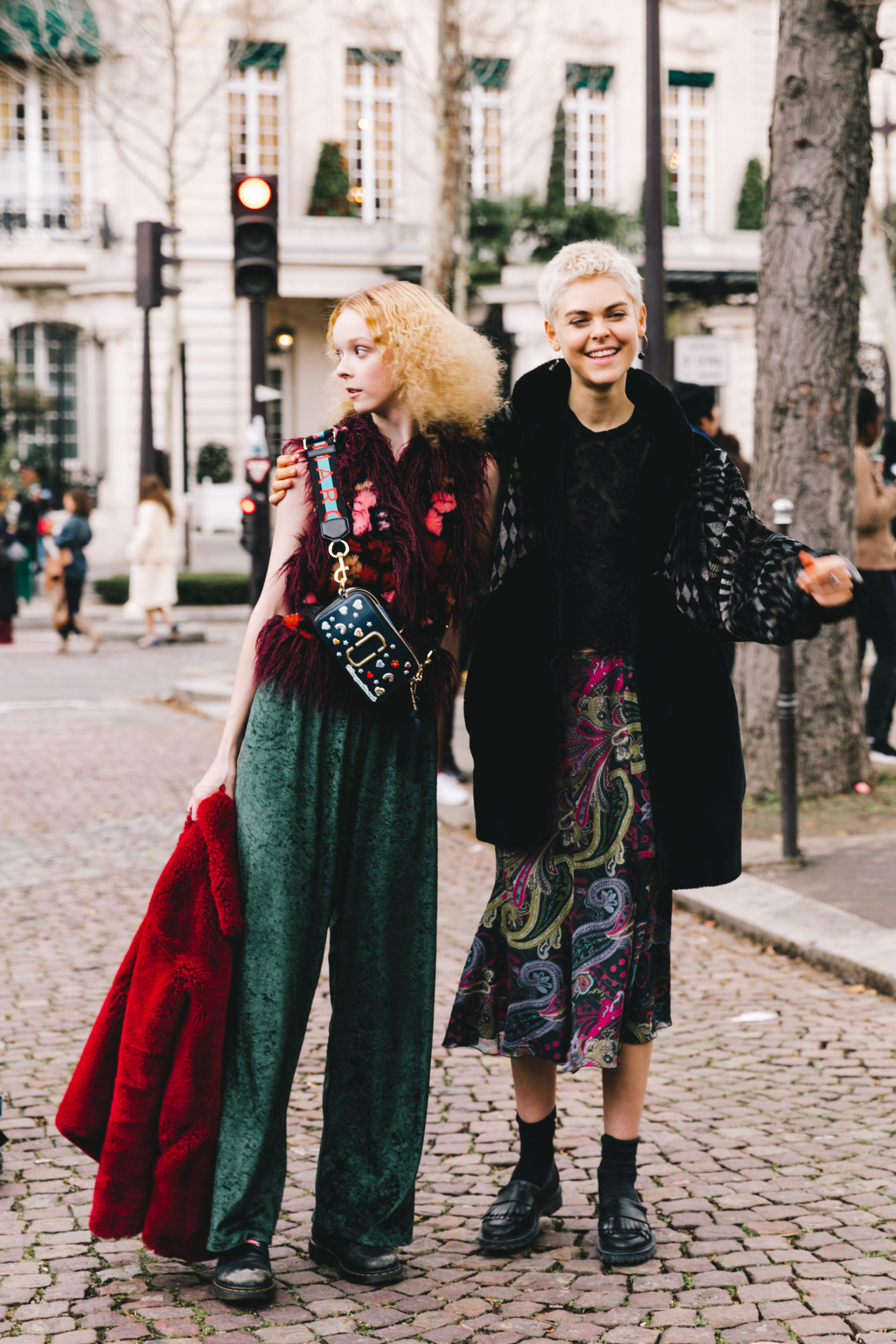 Miu Miu Street Style Paris Fashion Week Fall Winter by Collage Vintage