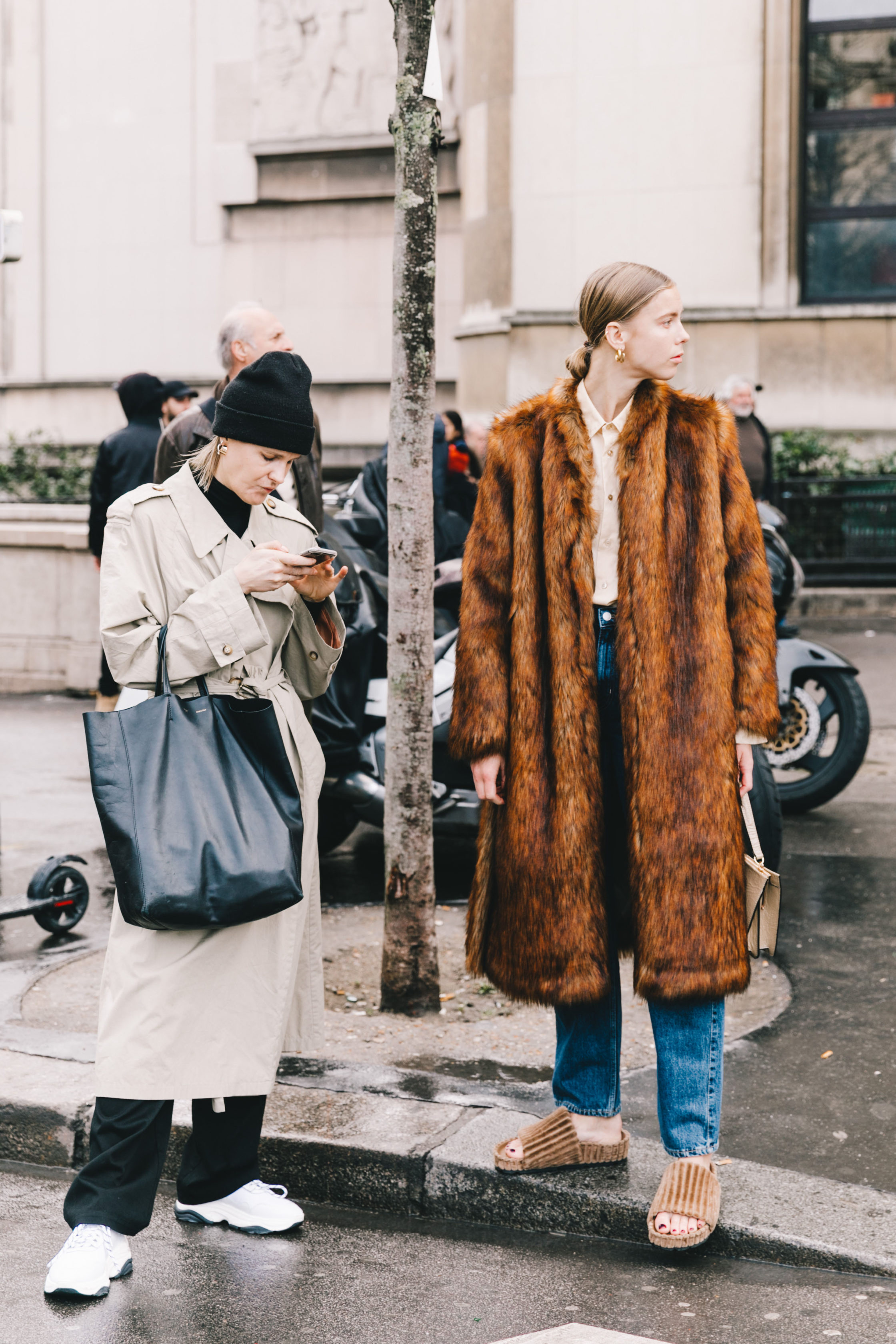 Street Style Paris Fashion Week Fall Winter by Collage Vintage