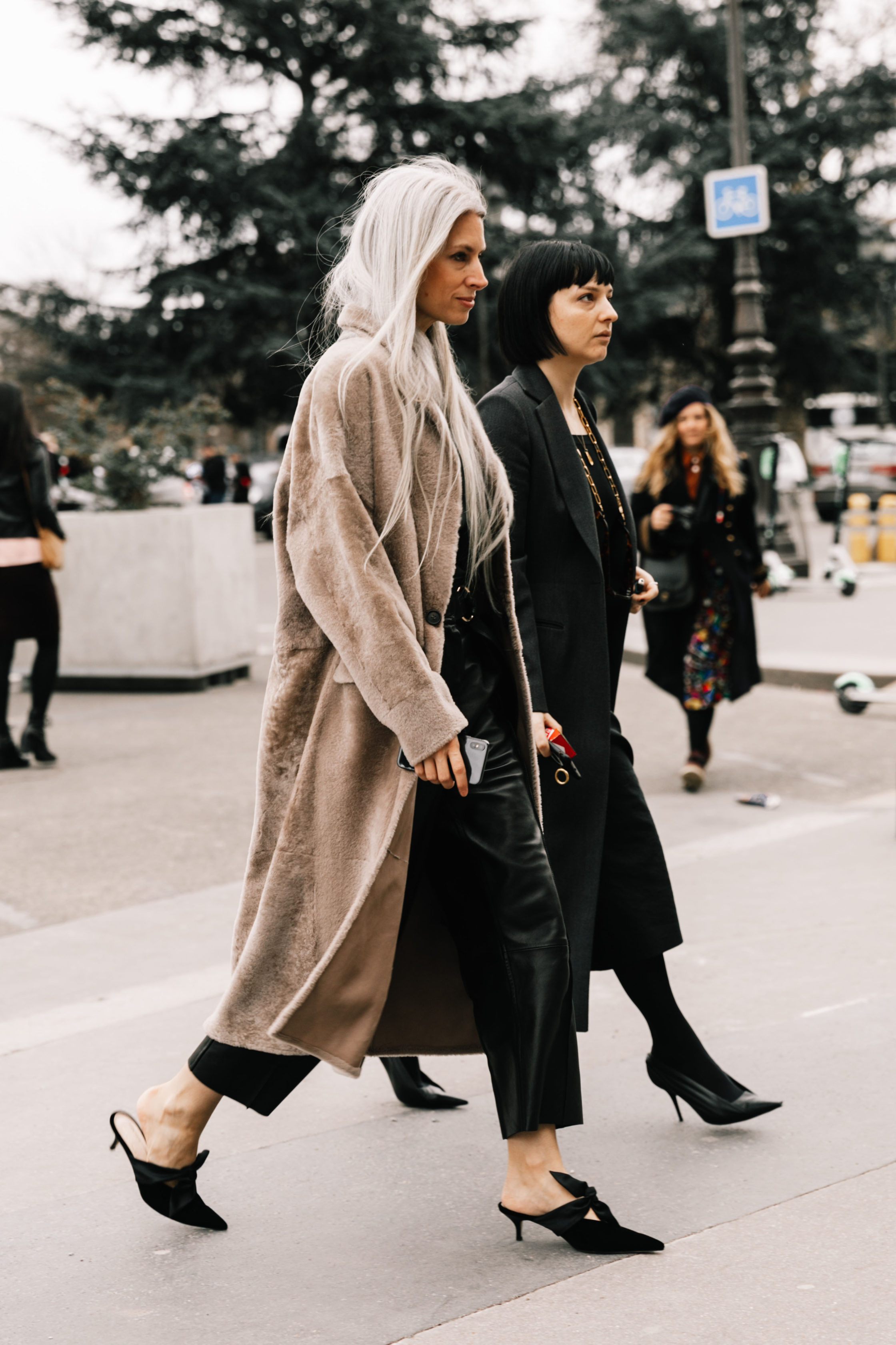 Street Style Paris Fashion Week Fall Winter by Collage Vintage