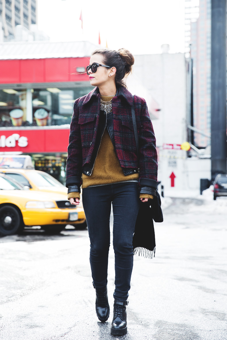 Neoprene_Jacket-GReen_Jumper-Outfit-NYFW-Street_Style-6