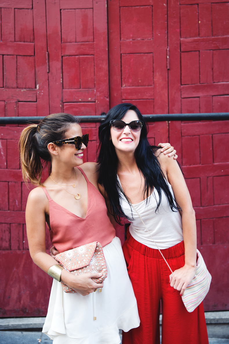 Madrid_Fashion-Week-Juan_Vidal-Priceless-Backless_Top-White_Skirt-Lace_Up_Sandals-Outfit-Street_Style-20