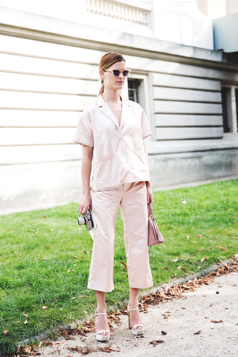 Paris_Fashion_Week_Spring_Summer_15-PFW-Street_Style-Hanneli_Mustaparta-PIjama-Pastel_Trend-Chloe-2