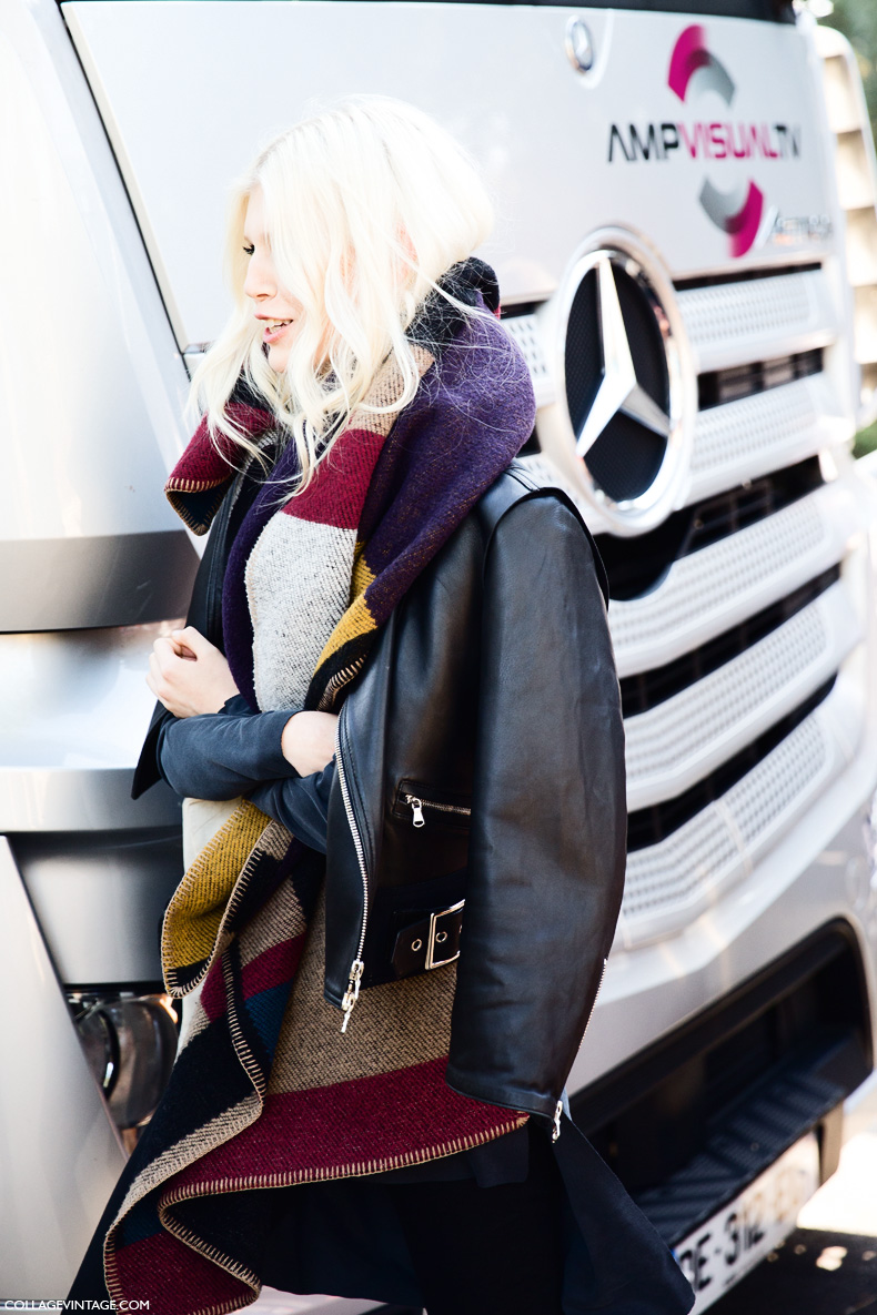 Paris_Fashion_Week_Spring_Summer_15-PFW-Street_Style-Model_Leather_Jacket-Burberry_Cape-