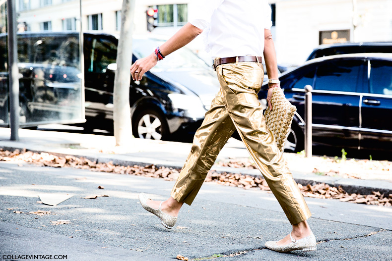 Paris_Fashion_Week_Spring_Summer_15-PFW-Street_Style-Viviana_Volpicella-Golden_Trousers-1