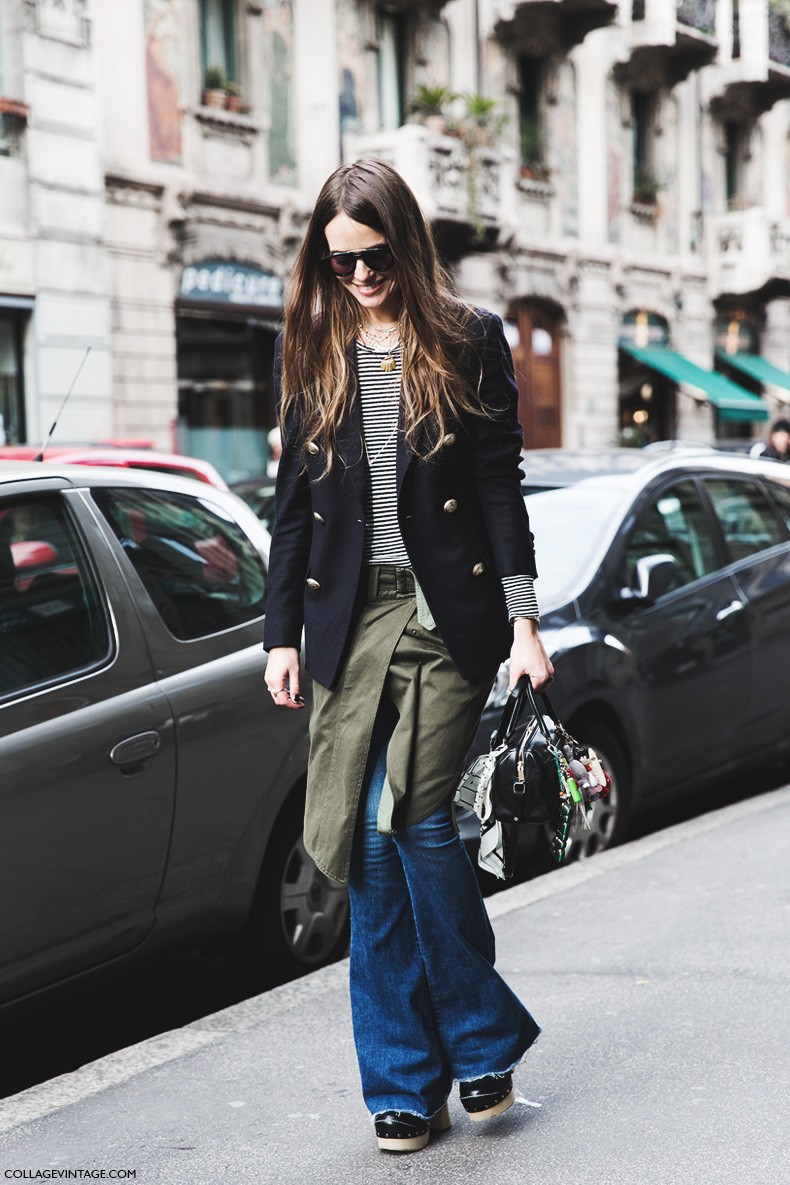 Milan_Fashion_Week-Fall_Winter_2015-Street_Style-MFW-Carlotta_Oddi-Flared_Jeams-