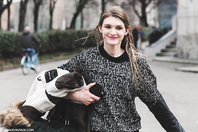 Milan_Fashion_Week-Fall_Winter_2015-Street_Style-MFW-Model-Braids-