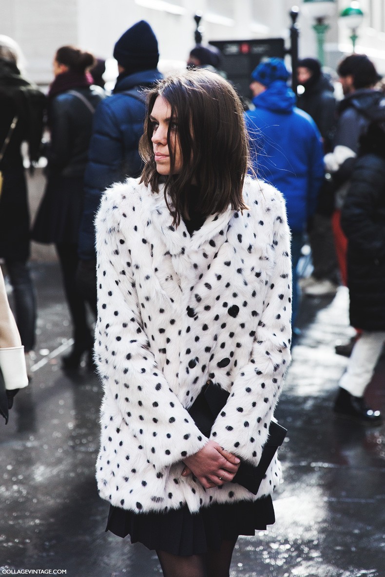 New_York_Fashion_Week-Fall_Winter_2015-Street_Style-NYFW-Dalmata_Coat-Interview_Magazine-