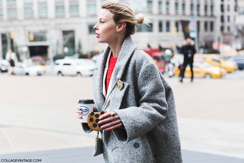 New_York_Fashion_Week-Fall_Winter_2015-Street_Style-NYFW-Grey_Coat-White_Outfit-5