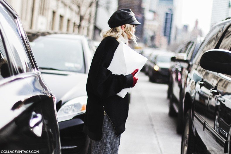 New_York_Fashion_Week-Fall_Winter_2015-Street_Style-NYFW-White_Clutch-1