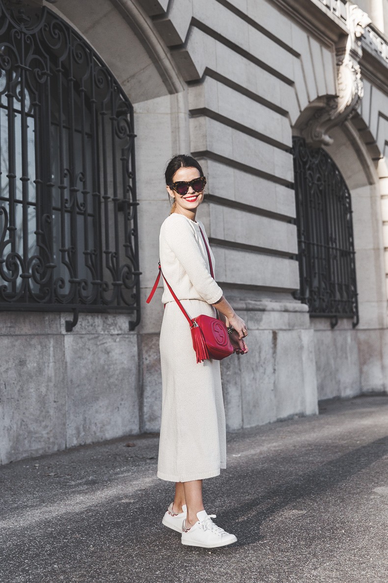 Fringed_Jacket-Polo_Ralph_Lauren-Flame_Sneakers-Isabel_Marant-Gucci_Disco_Bag-White_Dress-Outfit-Street_Style-22