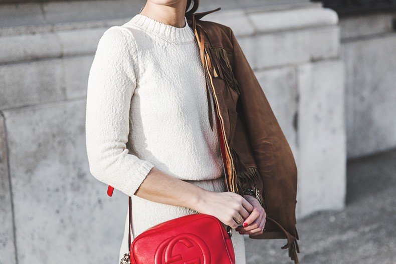 Fringed_Jacket-Polo_Ralph_Lauren-Flame_Sneakers-Isabel_Marant-Gucci_Disco_Bag-White_Dress-Outfit-Street_Style-26