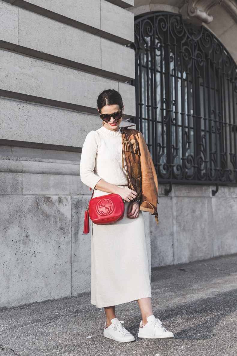 Fringed_Jacket-Polo_Ralph_Lauren-Flame_Sneakers-Isabel_Marant-Gucci_Disco_Bag-White_Dress-Outfit-Street_Style-9