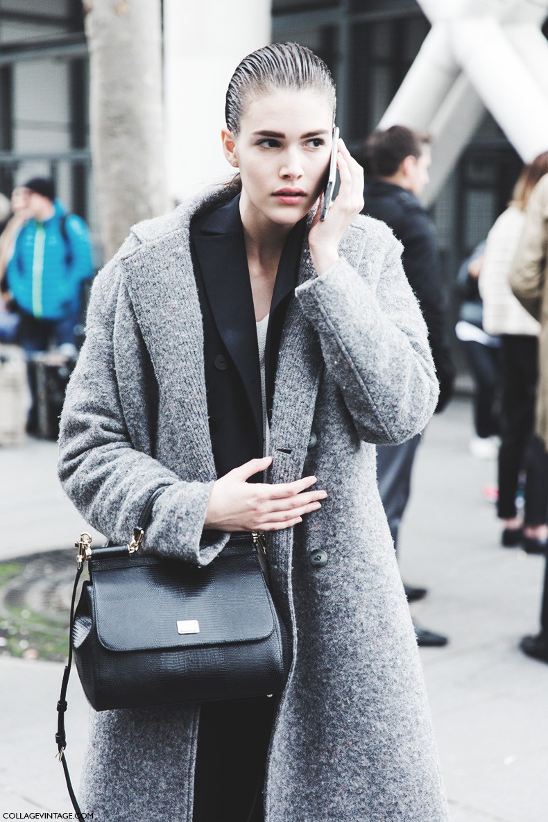 Paris_Fashion_Week-Fall_Winter_2015-Street_Style-PFW-Grey_Coat-