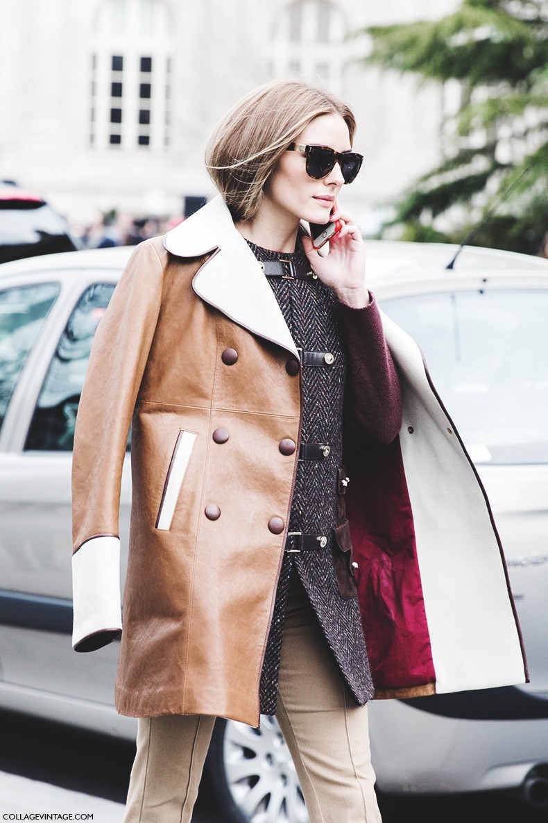 Paris_Fashion_Week-Fall_Winter_2015-Street_Style-PFW-Olivia_Palermo_Leather_Coat-Giambatista_Valli-