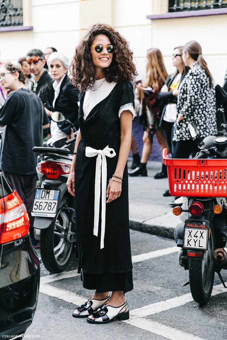 MFW-Milan_Fashion_Week-Spring_Summer_2016-Street_Style-Say_Cheese-Black_And_White-