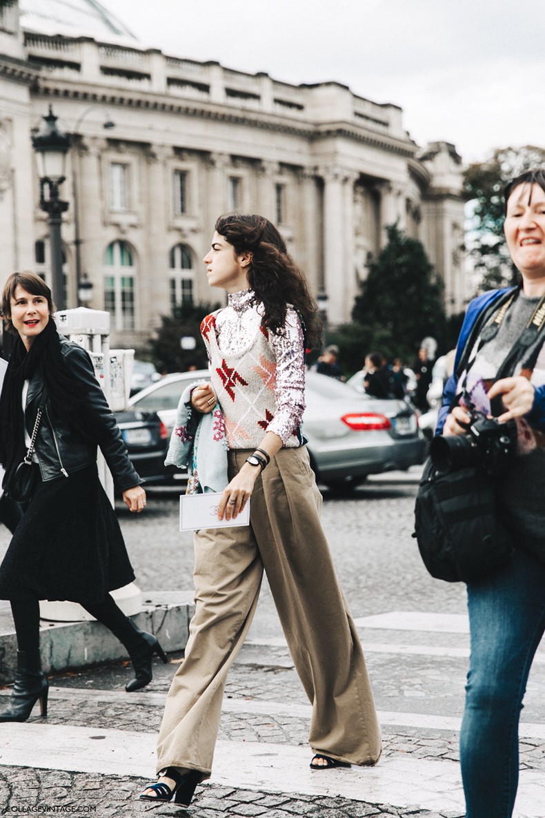 PFW-Paris_Fashion_Week-Spring_Summer_2016-Street_Style-Say_Cheese-Leandra_Medine-Dior-Sequins-Vest-4