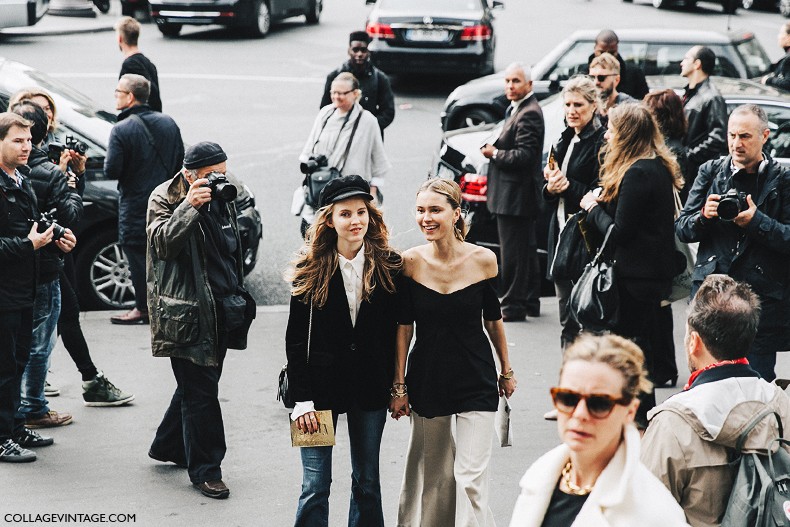 PFW-Paris_Fashion_Week-Spring_Summer_2016-Street_Style-Say_Cheese-Pernille_Teisbaek-Alexandra_Carl-Stella_McCartney-