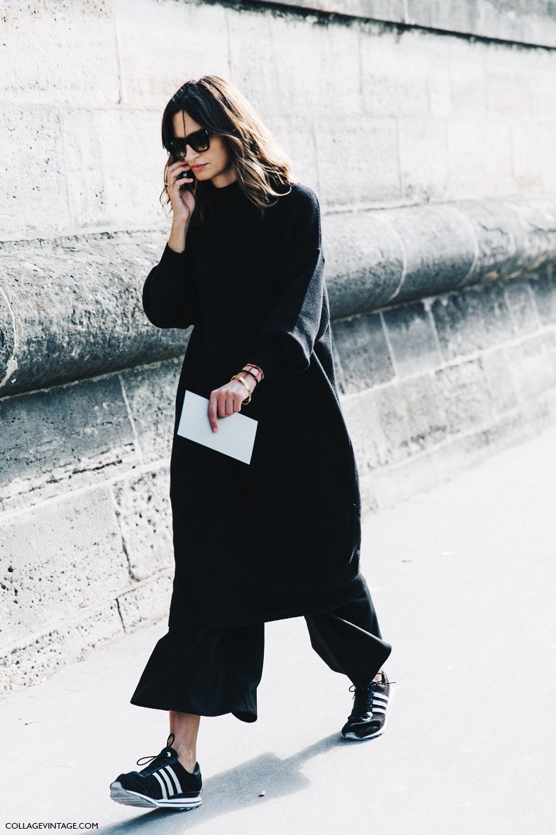 PFW-Paris_Fashion_Week-Spring_Summer_2016-Street_Style-Say_Cheese-Total_Black-Sneakers-3