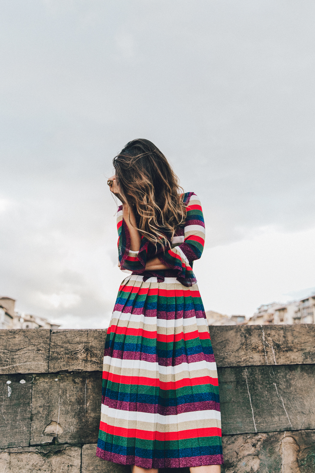 Firenze4Ever-Luisa_VIa_Roma-Gucci_Striped_Dress-Gucci_Gold_Sandals-Outfit-Florence-Street_Style-17