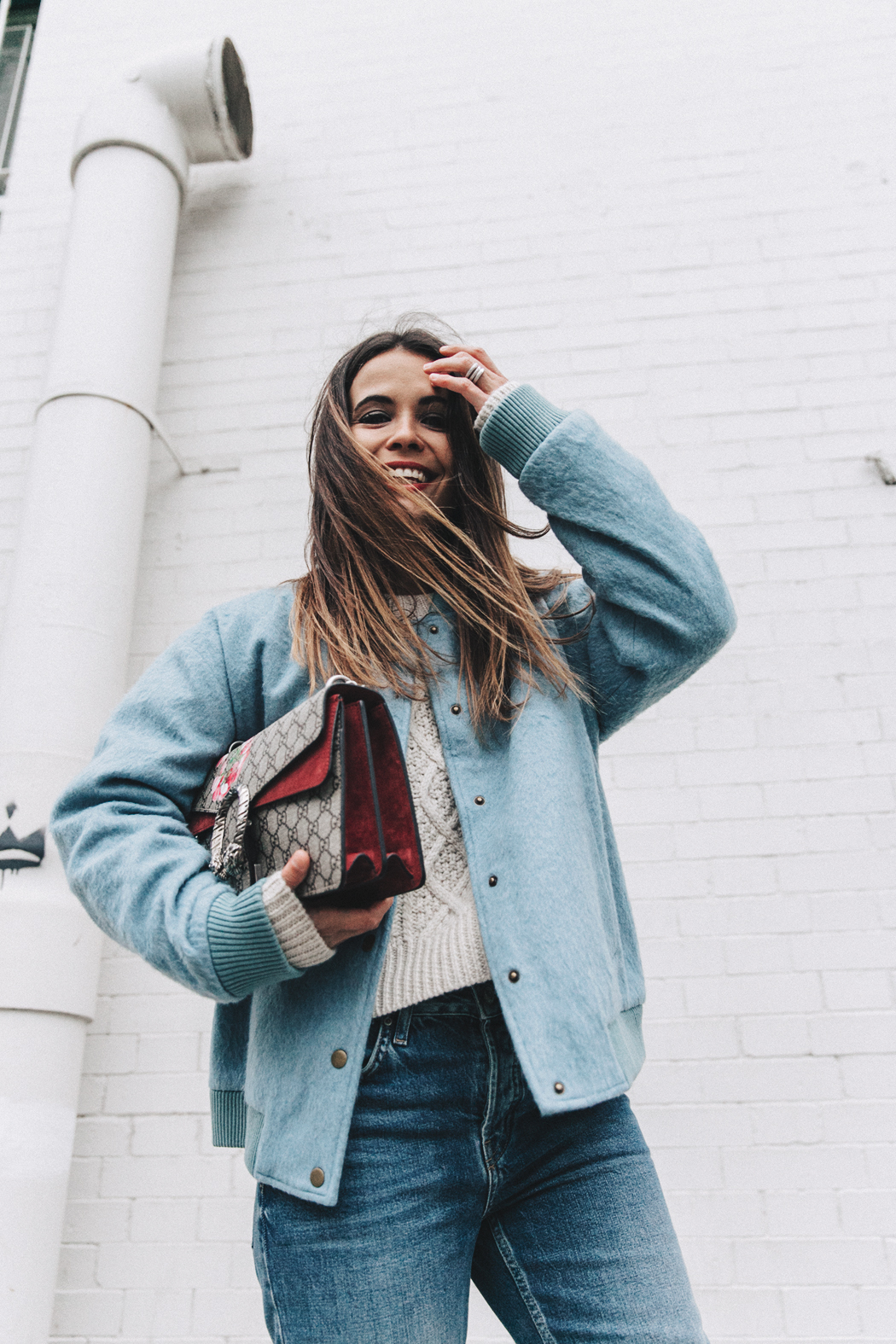 Blue_Bomber-Ganni-Topshop_Jeans-White_Boots-Gucci_Bag-Outfit-NYFW-New_York-Street_Style-23