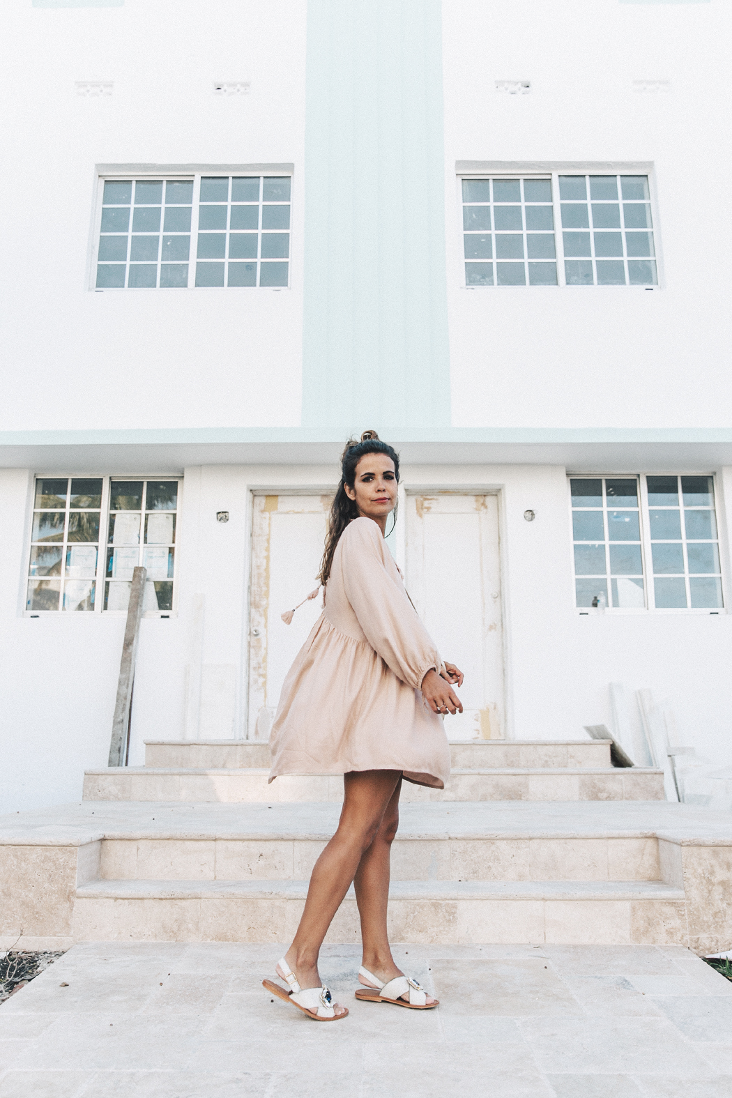 Miami-Pink_Dress-Marni_Sandals-Outfit-Collage_On_The_Road-Street_Style-29