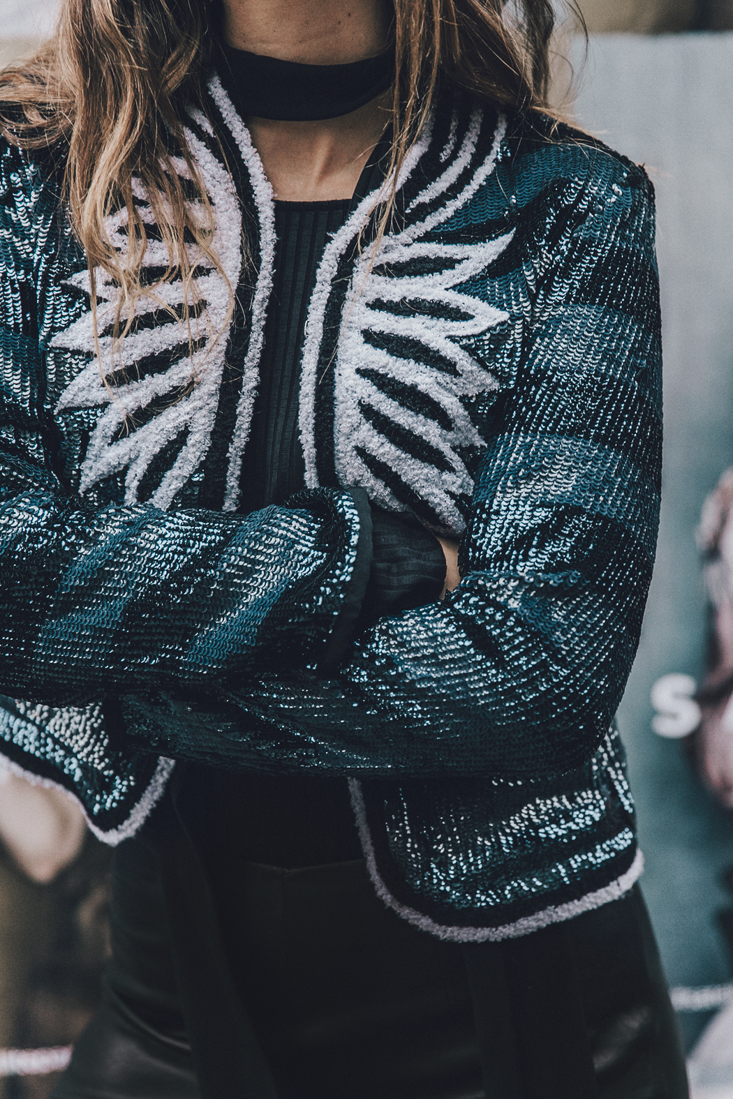 Montmartre-Moulin_Rouge-Zadig_Voltiere-Sequins_Jacket-Leather_Trousers-Outfit-Paris-Street_Style-30