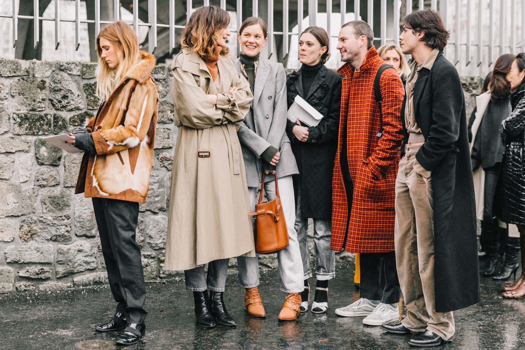 Paris Fashion Week Street Style by Collage Vintage