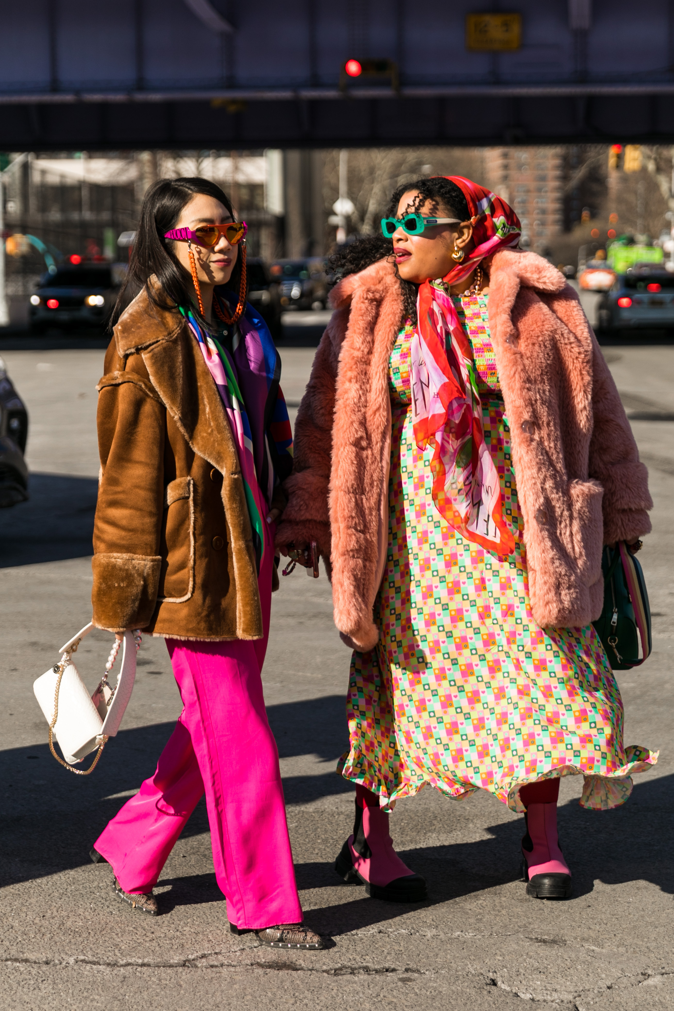 New York Fashion Week February 22 Street Style - Collage Vintage