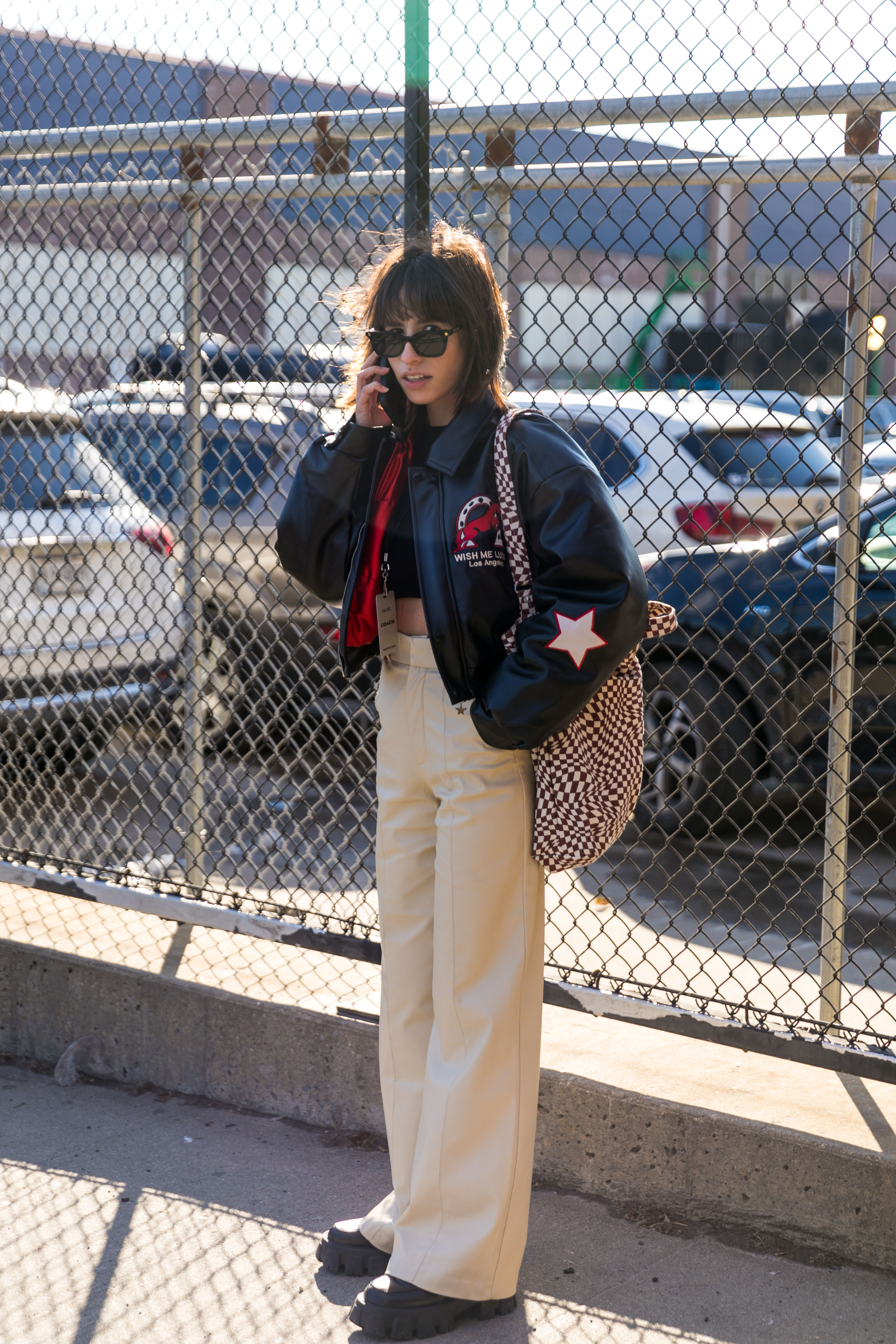 New York Fashion Week February 22 Street Style - Collage Vintage