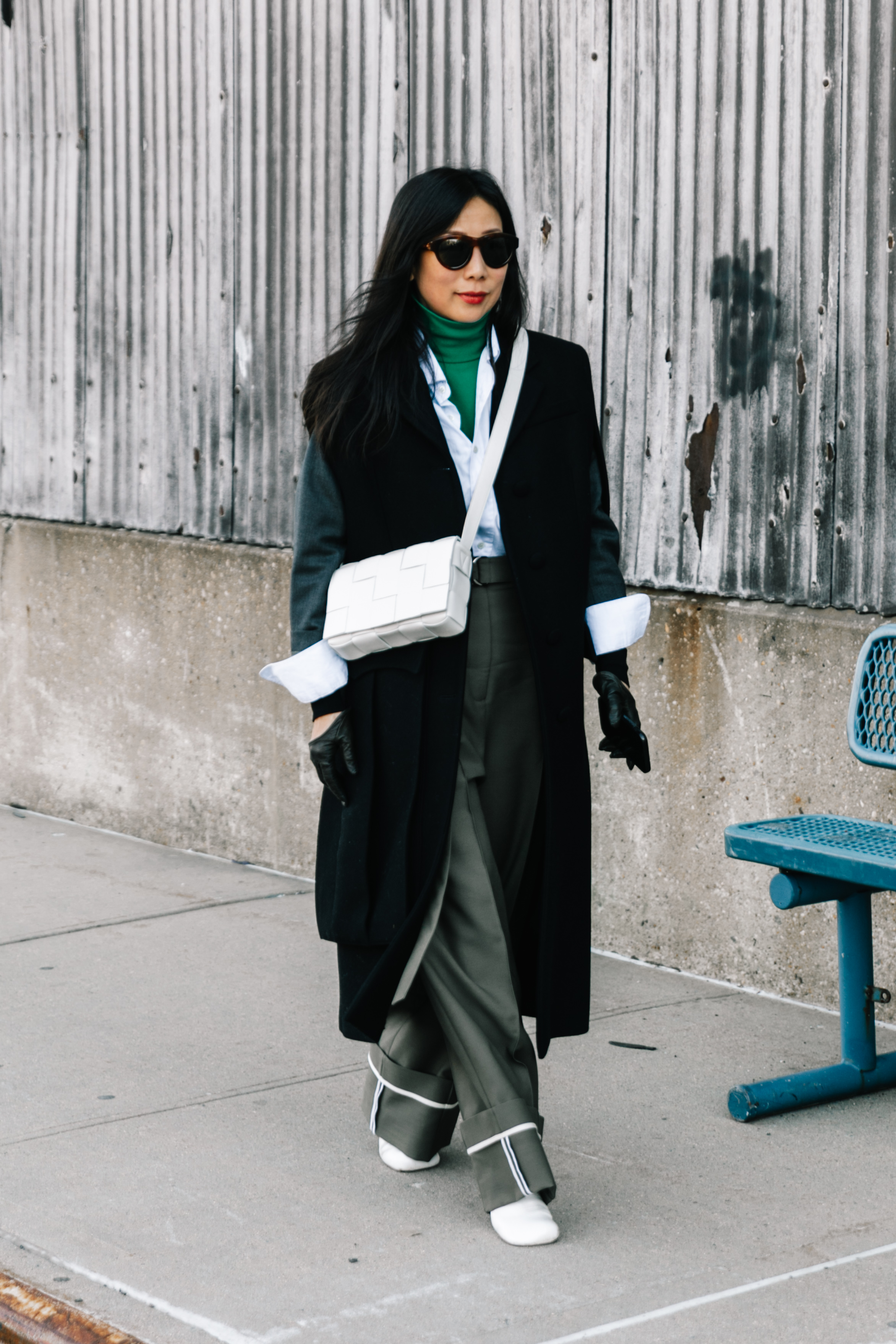 New York Fashion Week February 22 Street Style - Collage Vintage